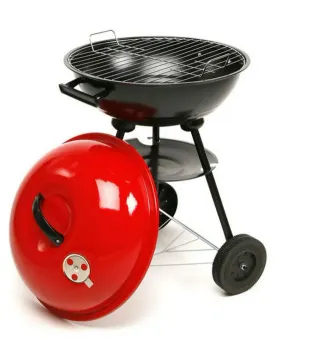 Barbecue nero e rosso