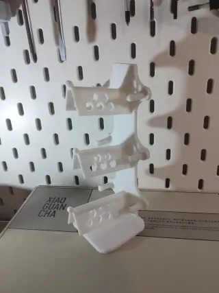 Soporte 3 Gafas Sol Blanco