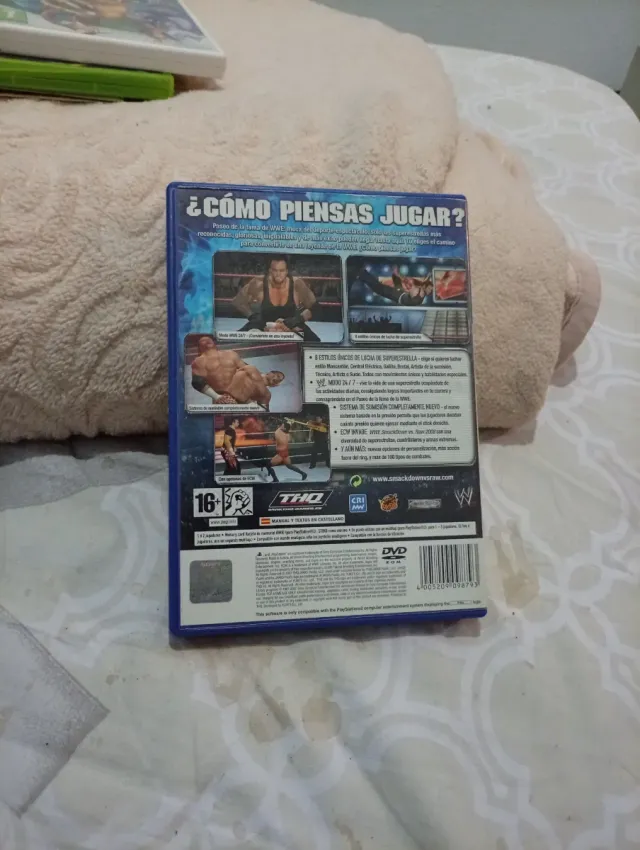 Juego PS2 SmackDown vs Raw 2008