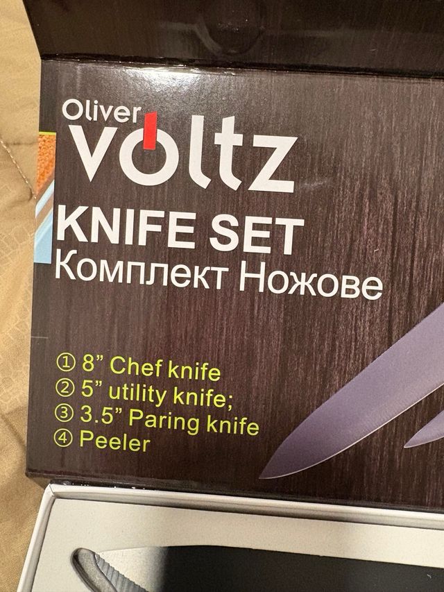 Juego de 4 cuchillos Oliver Voltz