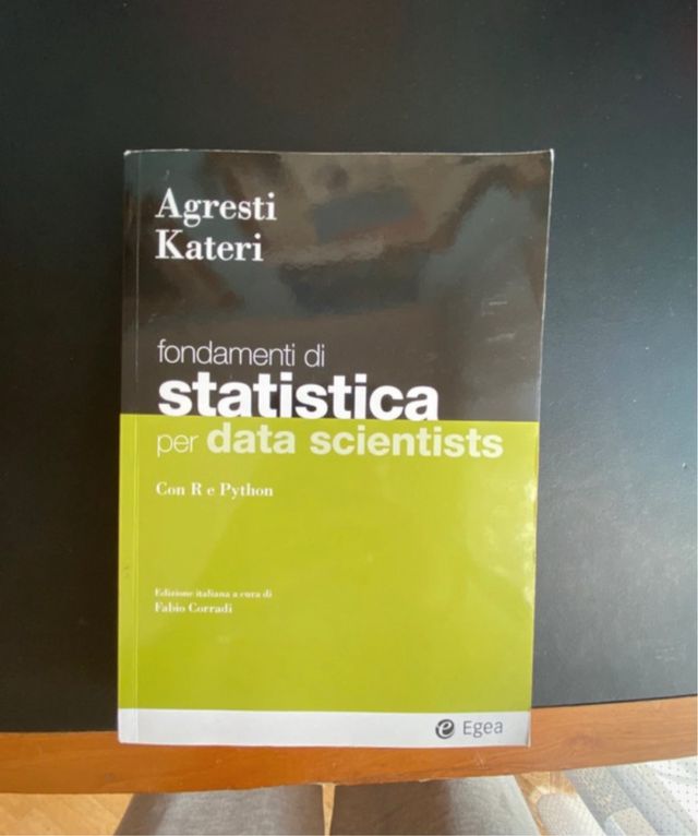 Statistica per data scientists. Con R e Python