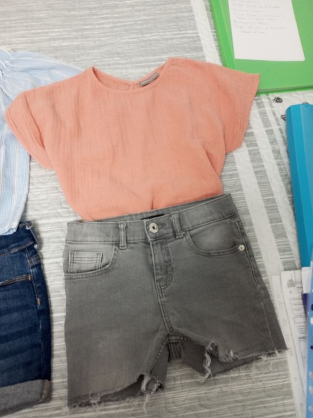 Pack de 4 pantalones 3; camisas 
Y chaqueta