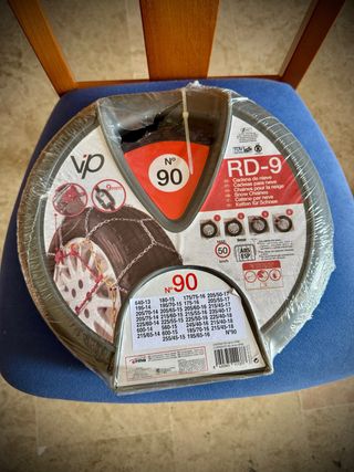 Cadenas para nieve a estrenar.