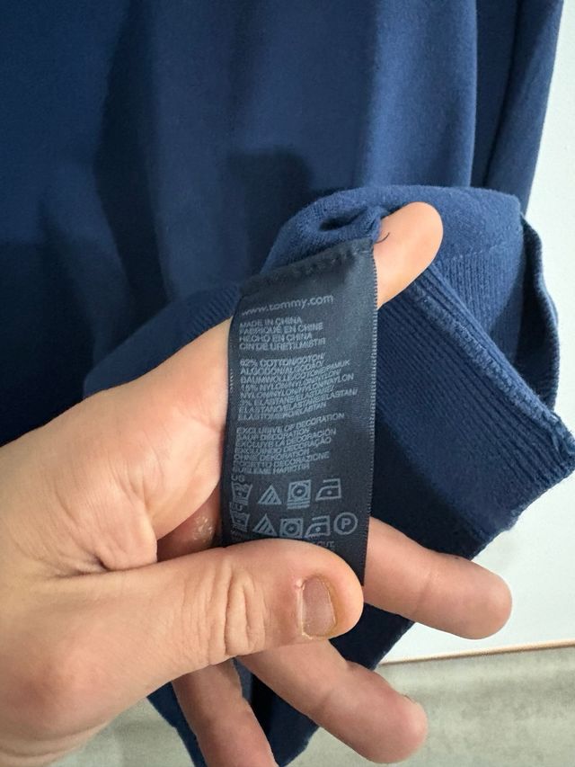 Jersey Tommy Hilfiger Azul Talla L