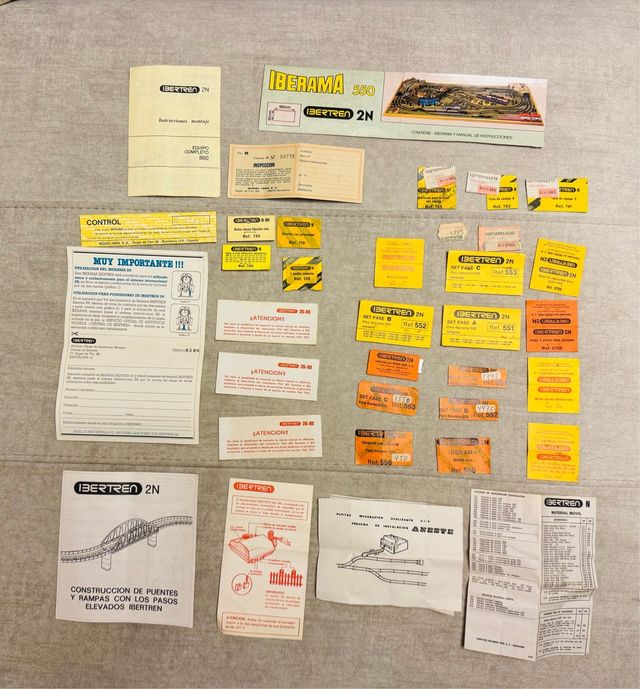 IBERTREN Iberama 550 Documentazione