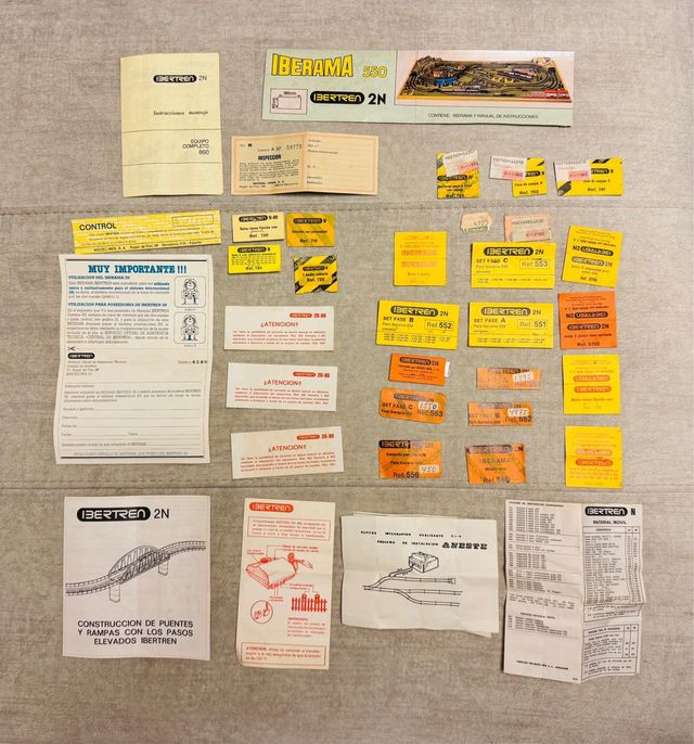 IBERTREN Iberama 550 Documentazione