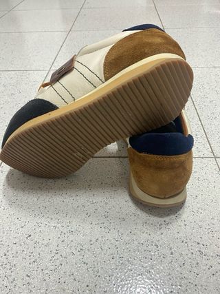 Zapatillas Beatriz Furest Beige y Marrón