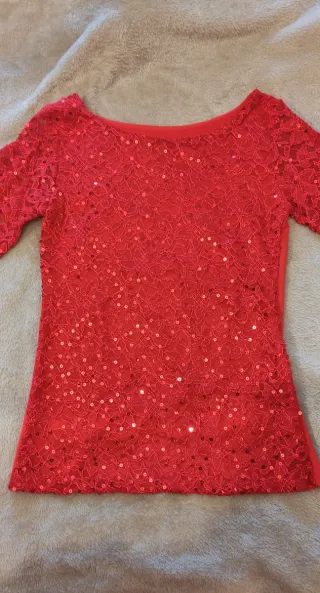 Camiseta nueva lentejuelas fiesta