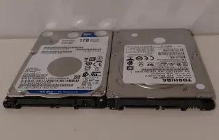 2 Discos HDD 2.5 1TB casi nuevos