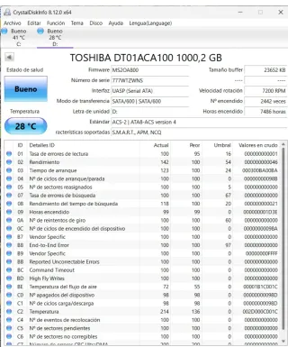 2 Discos HDD 2.5 1TB casi nuevos