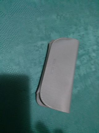Custodia rigida occhiali Giorgio Armani grigia vrf