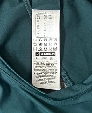 Talla XXL. Camiseta deportiva DECATLÓN (Domyos)