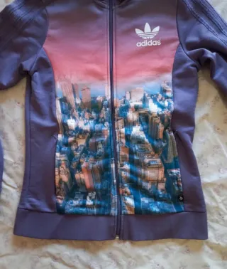 Chaqueta Adidas Mujer Morada