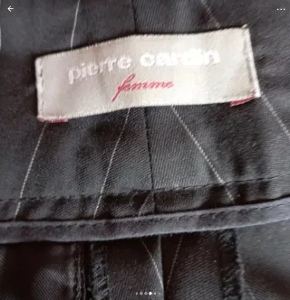 Calças de 100% lã virgem Pierre Cardin