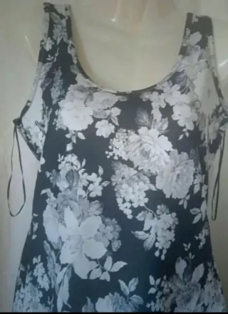 Vestido fiesta floral talla M