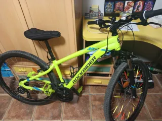 Bicicleta Rockrider ST100 Verde
