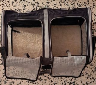 Transportín para mascotas con ruedas