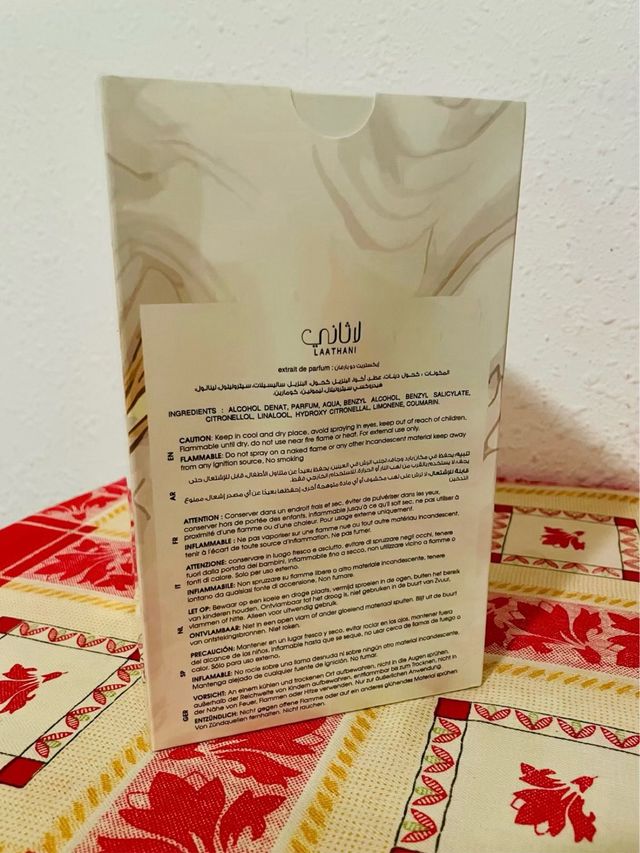 Perfume Laathani Ahmed Al Maghribi 80ml original