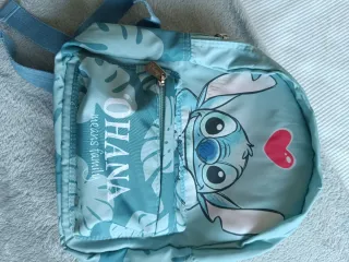 Mochila Disney Stich Azul y Turquesa