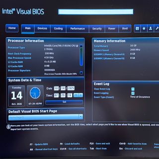Intel NUC 8i7BEK1 Mini PC 16GB RAM 256GB SSD