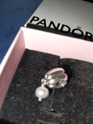 Colgante Pandora Plata Perla Circonita