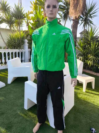 Chándal Adidas Verde y Negro