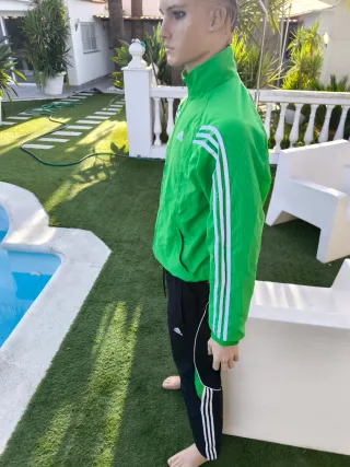 Chándal Adidas Verde y Negro