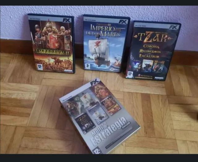 Lote 4 Juegos PC FX Interactive