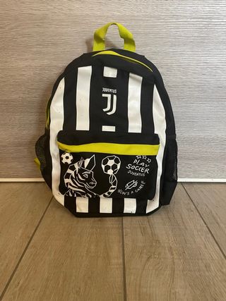 Zainetto Juventus con porta bottiglie laterali