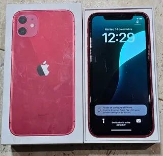 IPHONE 11 ROSSO DA 128 GB.
