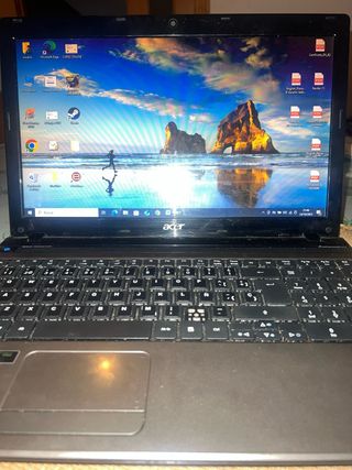 Acer Aspire 5750G Portátil Negro