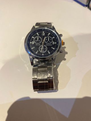 Reloj Tissot PRC 200 Cronógrafo Negro/Plata