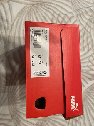 Zapatillas Puma Rojas Talla 40