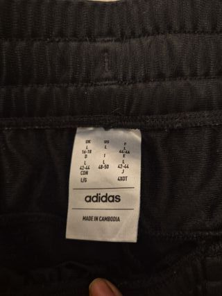 Chándal Adidas Negro