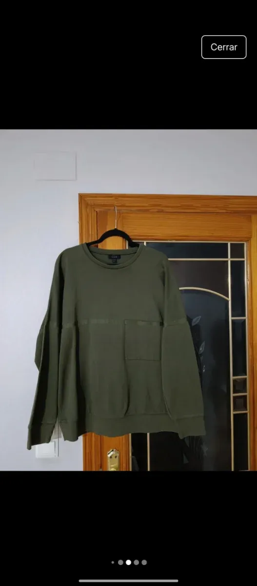 Sudadera COS verde militar Talla M