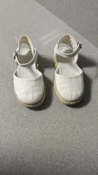 Esparteñas Niña Blancas