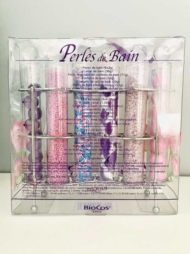 NUEVO Set Perlas de Baño