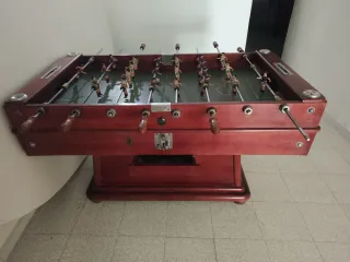 Futbolín tipo Córdoba Barça-Madrid
