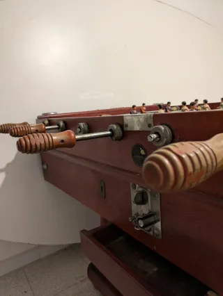 Futbolín tipo Córdoba Barça-Madrid