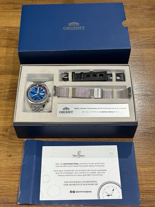 Reloj Orient 50 Aniversario Brasil