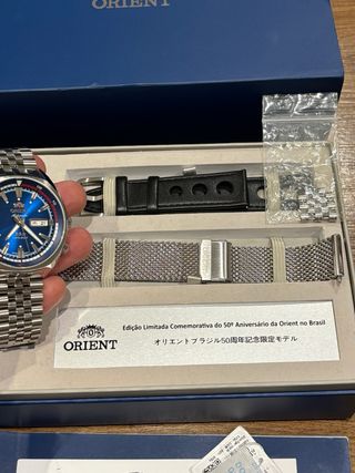 Reloj Orient 50 Aniversario Brasil