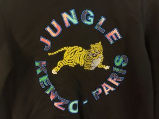 Sudadera Kenzo x H&M Negra Multicolor