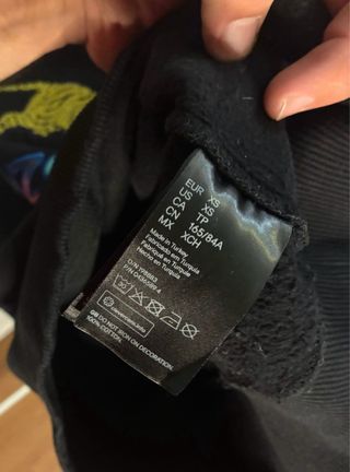 Sudadera Kenzo x H&M Negra Multicolor