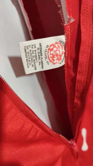 Traje de Gitana Rojo y Negro