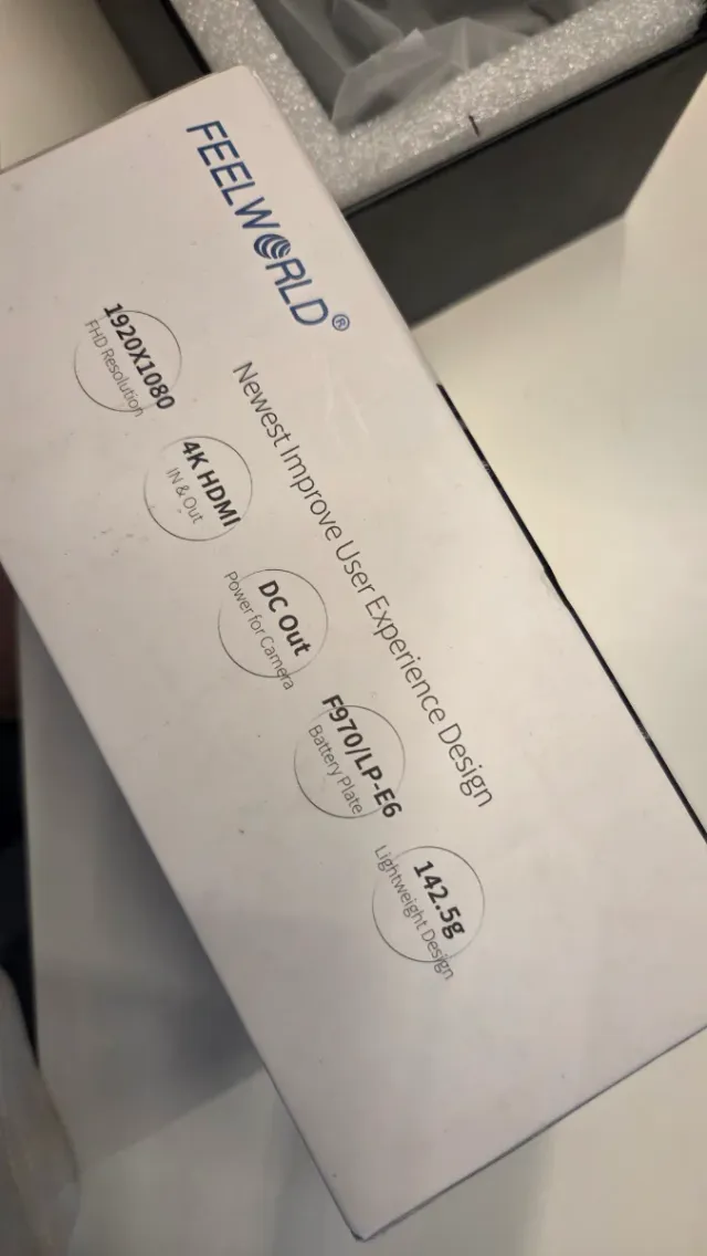 Monitor FEELWORLD F5 4K 5 On-Camera