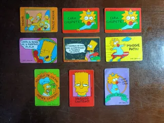 Cromos Simpsons Antiguos 