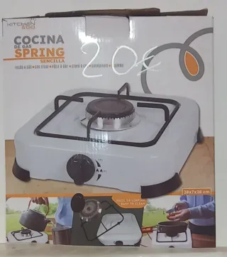 Hornilla de gas portátil Kitchen & Go