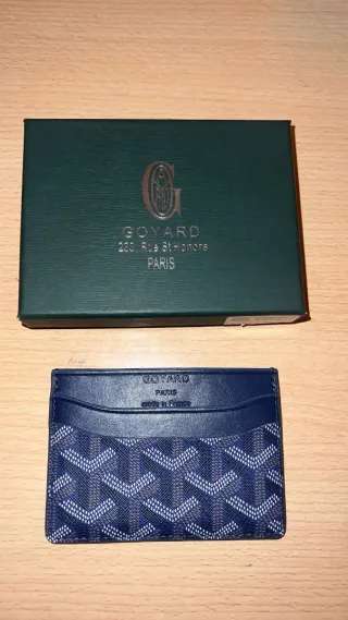 Cartera Goyar Azul y Multicolor