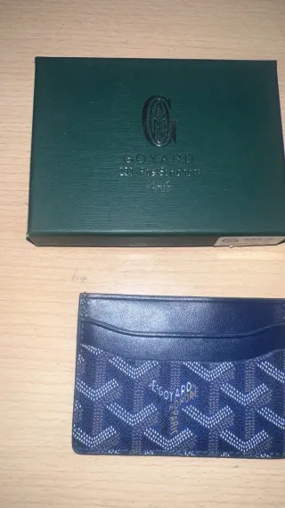Cartera Goyar Azul y Multicolor