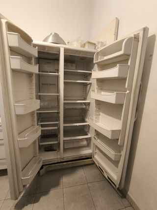 Nevera grande frigorífico y congelador